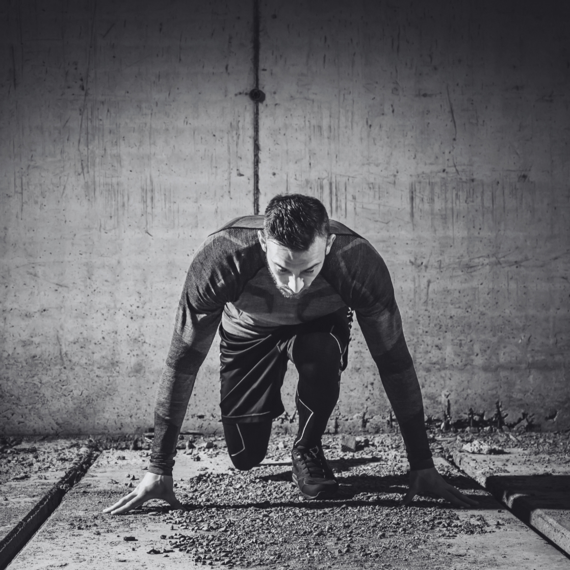 Läufer in Startposition - Vorschau für Ausdauer Produktkategorie bei LPZ