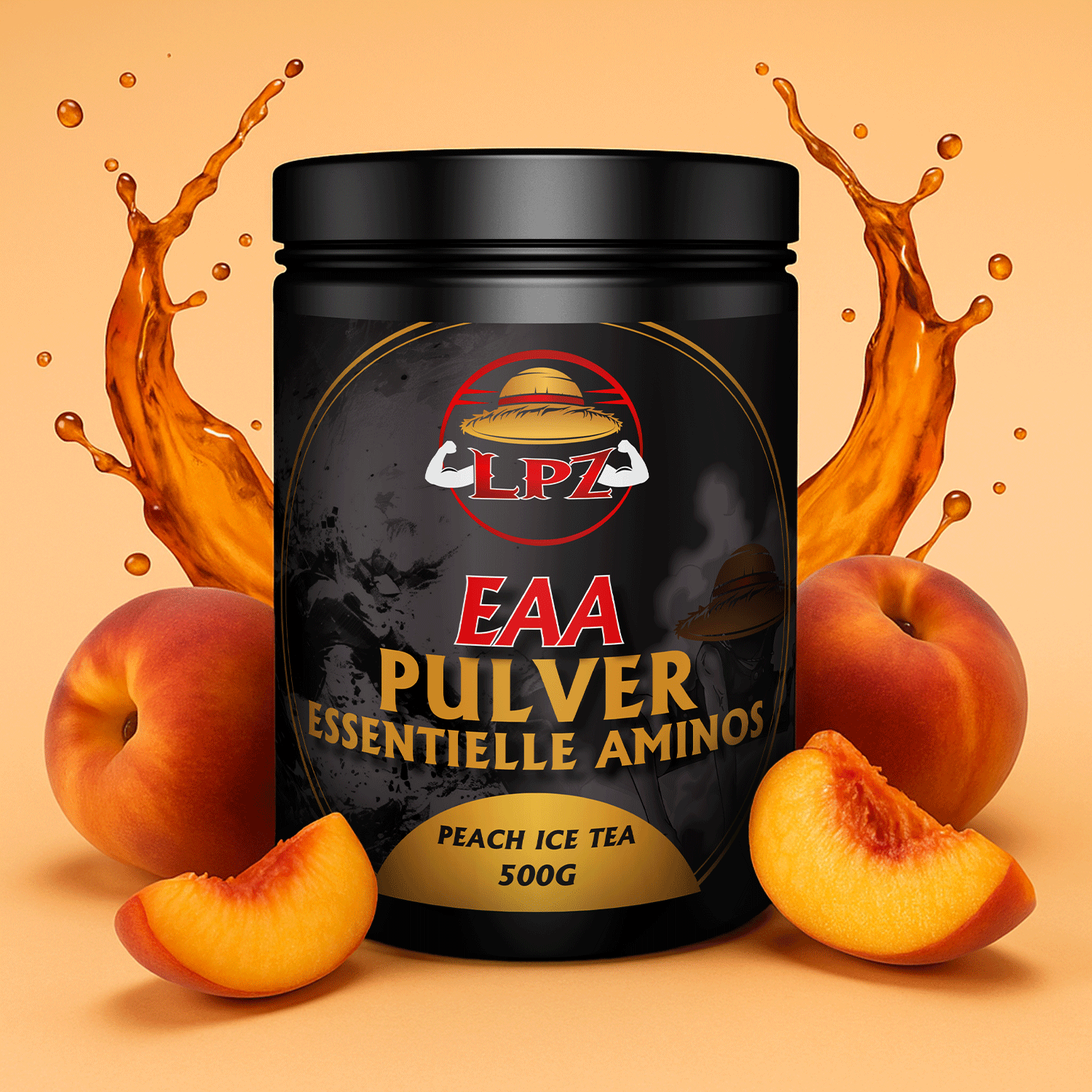 LPZ EAA Pulver Essentielle-Aminos - Peach Ice Tea